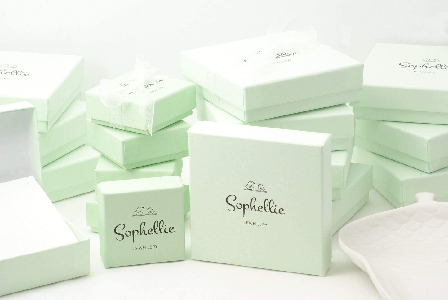 Sterling Silver Peridot Stud Earrings - SKU 794 - Sophellie Jewellery