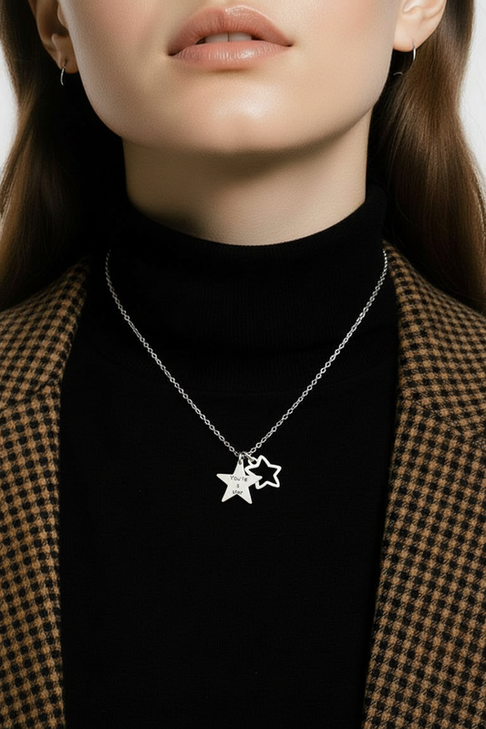 You're a Star Necklace in Sterling Silver