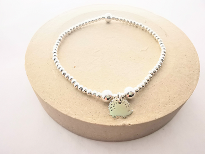 HETTY Sterling Silver Hedgehog Bracelet