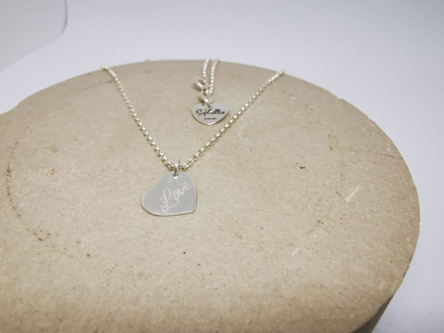 Heart "Love" Pendant Necklace