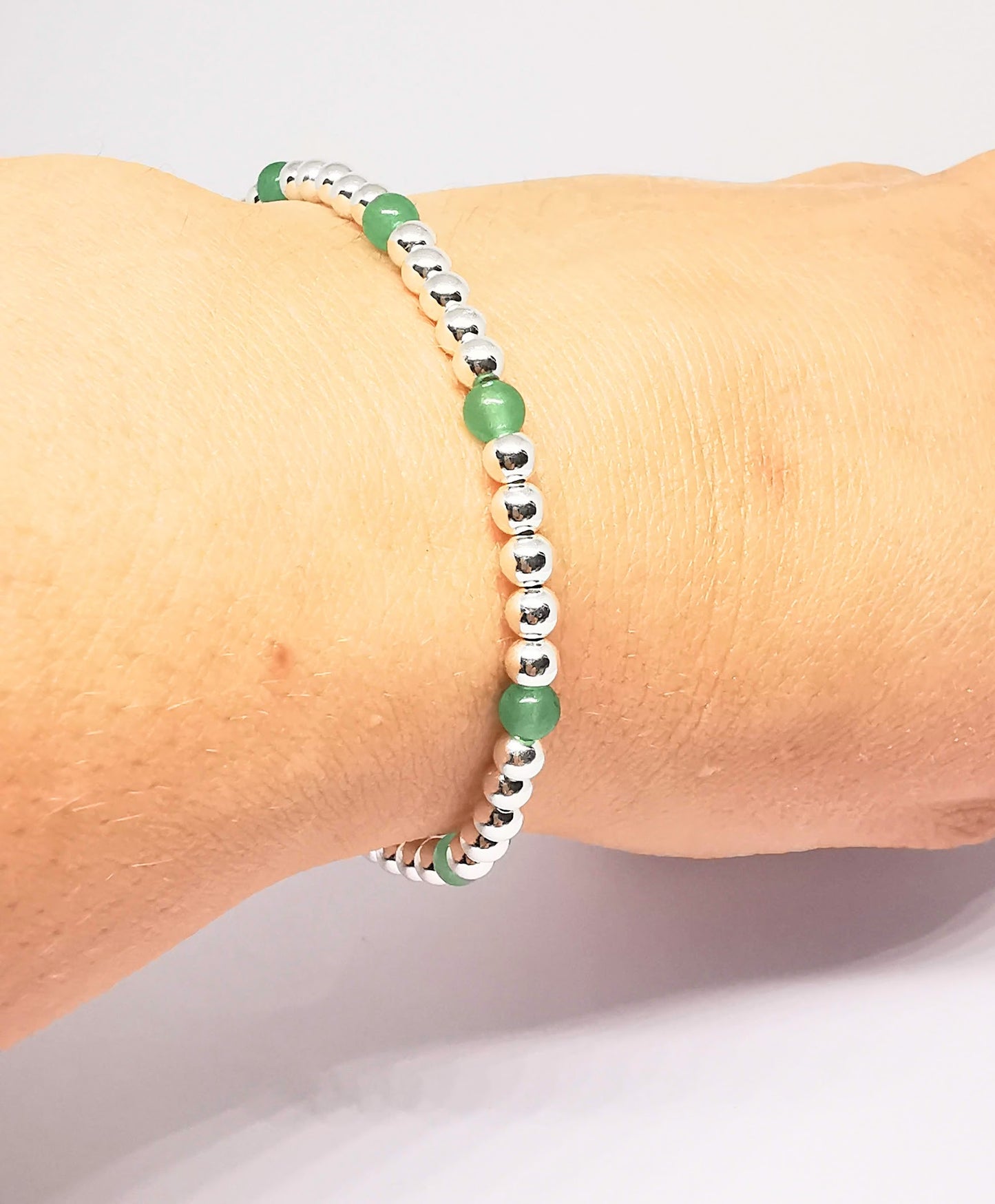 Gemstone Bracelet in sterling silver