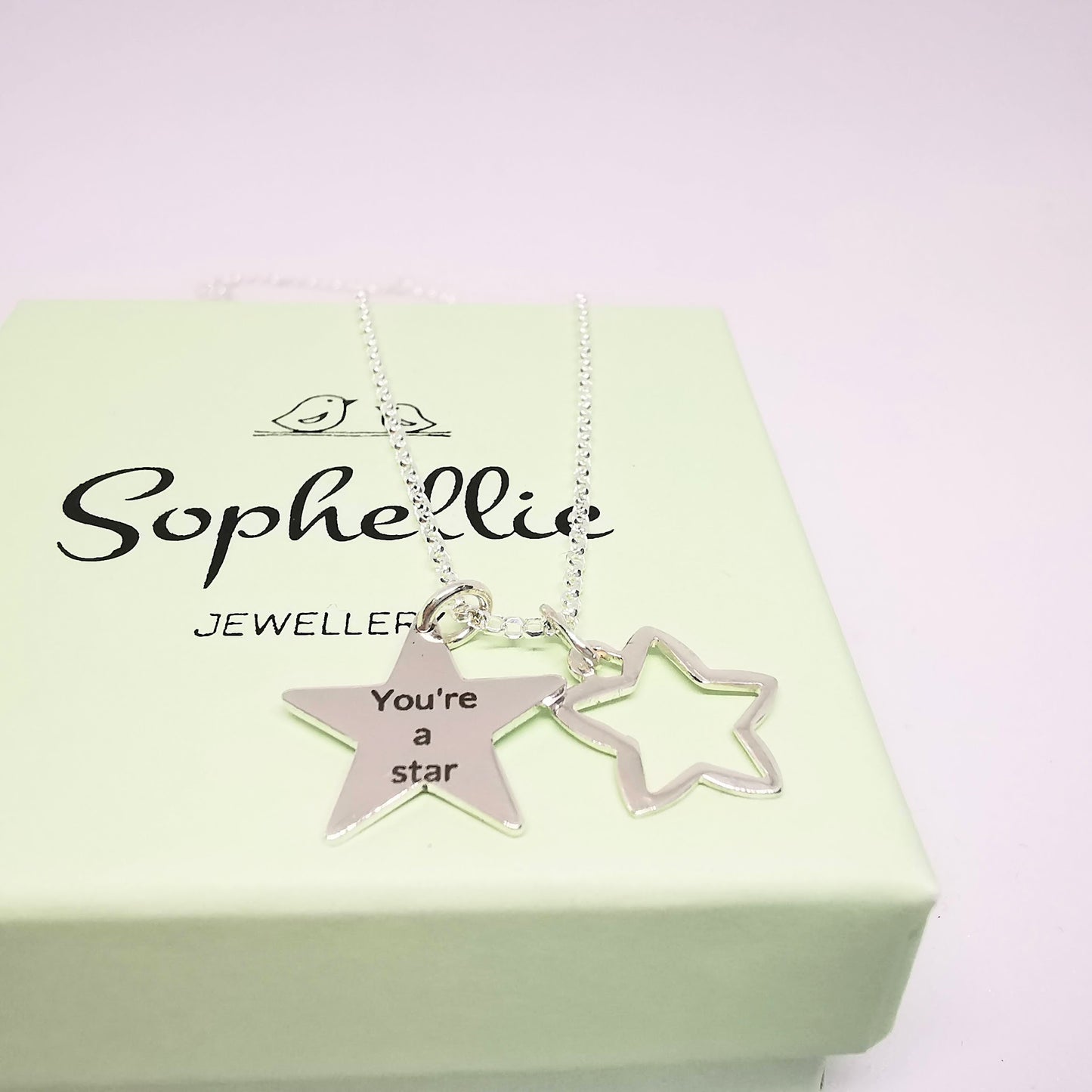 You're a Star Necklace in Sterling Silver