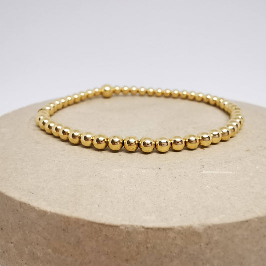 BELLA Gold Beaded Bracelet