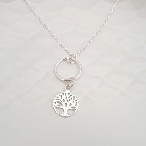 Sterling Silver Tree Of Life Necklace - SKU 443 - Sophellie Jewellery